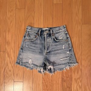 Agolde Jaden denim shorts!!